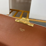 Close-up detail of chic structured women's handbag – women's premium purse