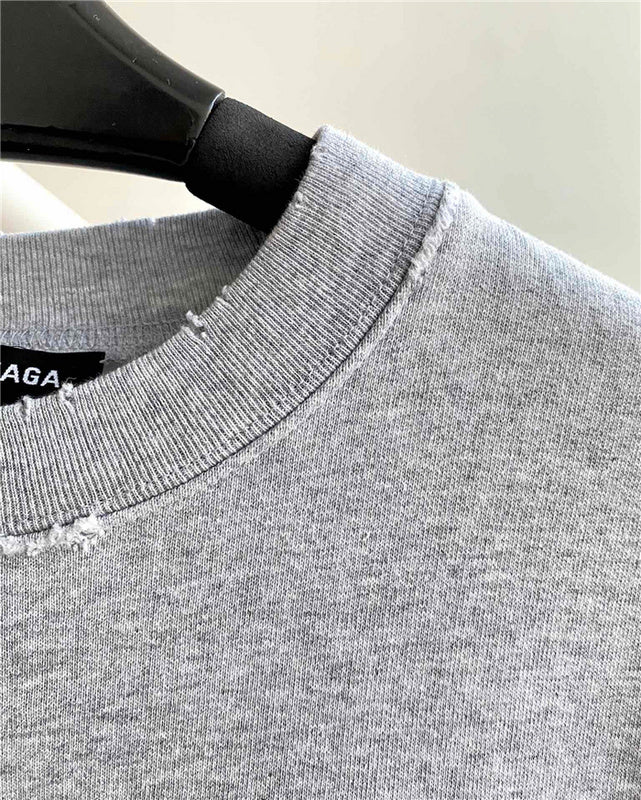 Close-up of Balenciaga designer clothing craftsmanship