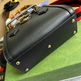 Back view of statement chic women's handbag – women's luxury accessory