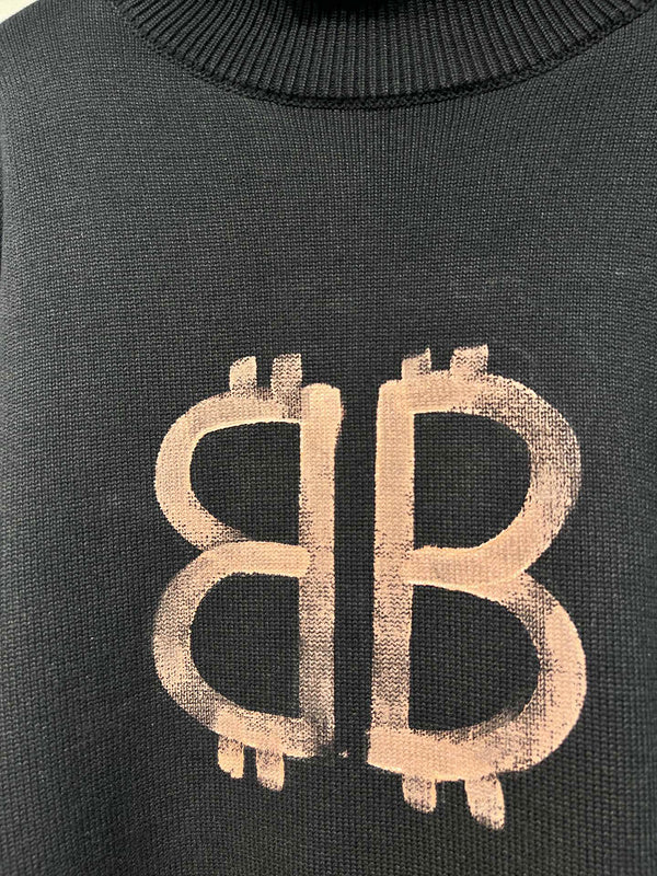 Balenciaga clothing close-up — premium authentic designer style