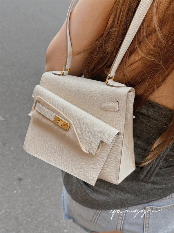Interior view of sculpted premium bag