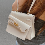 Interior view of sculpted premium bag