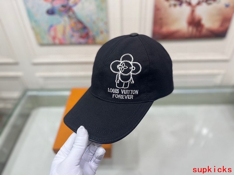 Full view of Louis Vuitton unisex cap