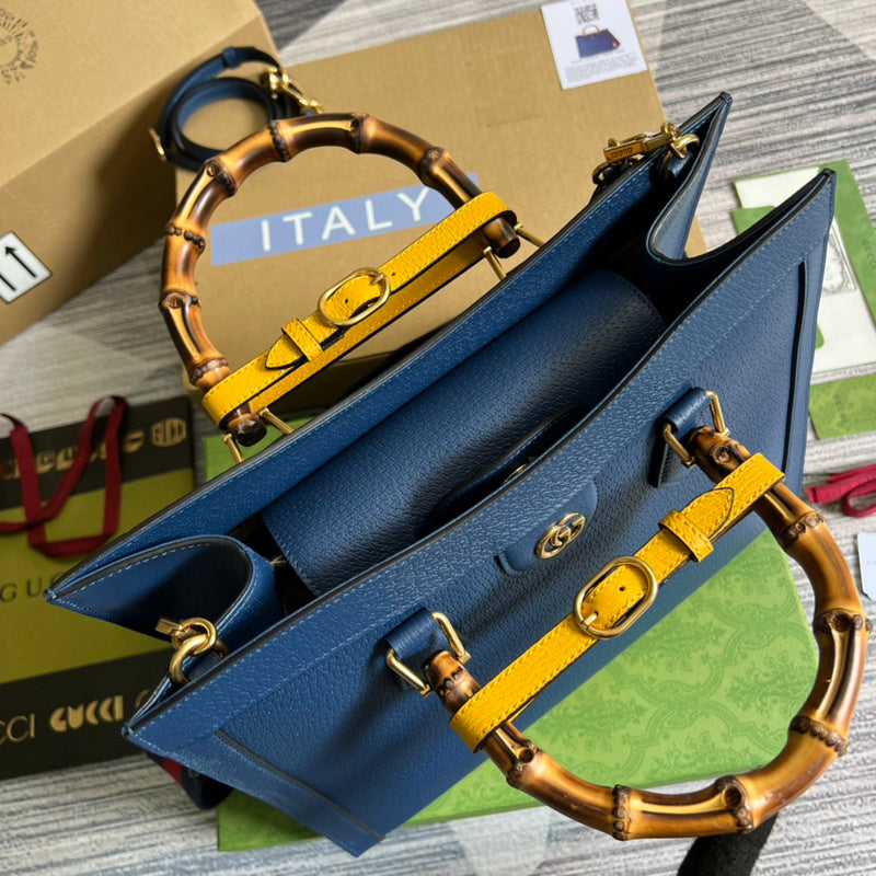 Interior view of chic statement women's handbag – women's designer-style accessory