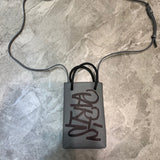 Refined Vegan Leather Handbag - Versatile Everyday Design | Women's Fashion Handbag #195 - close-up detail shot (image 3) of designer-inspired handbag