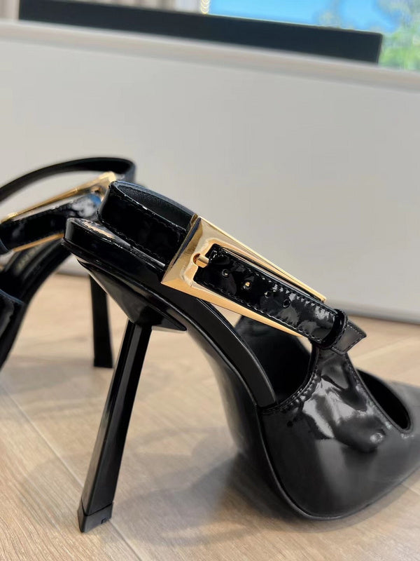Saint Laurent luxury shoes back view — premium authentic designer style