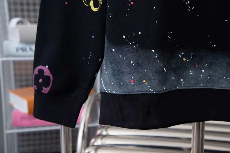 Front view of Louis Vuitton luxury clothing with streetwear-inspired cut