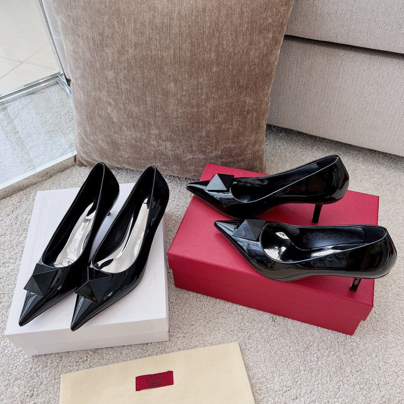 Valentino Garavani luxury shoes detail shot