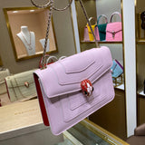 Statement Premium PU Leather Handbag - Modern Structured Build | Women's Luxury Handbag #1774 - interior view (image 6) of designer-inspired handbag