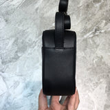 Understated Vegan Leather Handbag - Polished Finish | Women's Designer-Inspired Purse #810 - back view (image 4) of designer-inspired handbag