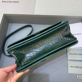 Contemporary Vegan Leather Handbag - Signature Hardware Accents | Women's Fashion Handbag #407 - hardware and detail close-up (image 5) of designer-inspired handbag