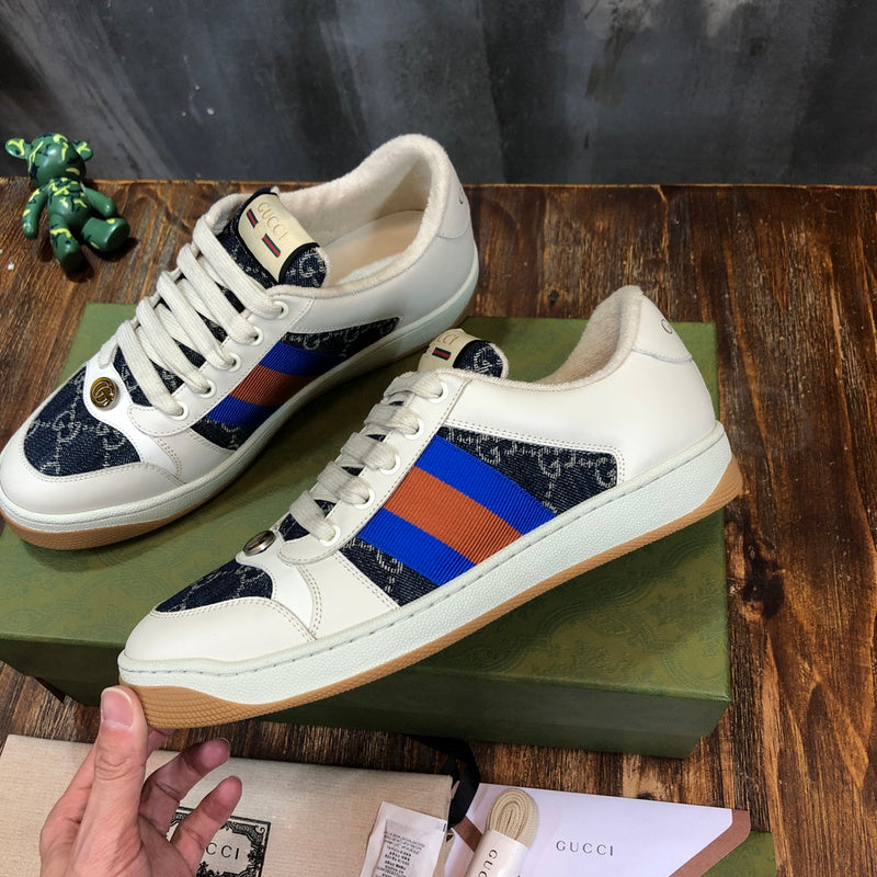 Gucci stone beige luxury sneakers view 8 chunky sole construction