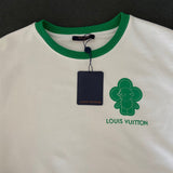 Back view of Louis Vuitton luxury clothing with everyday silhouette