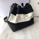 Chic Faux Leather Handbag - Smooth Faux-Leather Exterior | Women's Premium Handbag #836 - hardware and detail close-up (image 5) of designer-inspired handbag
