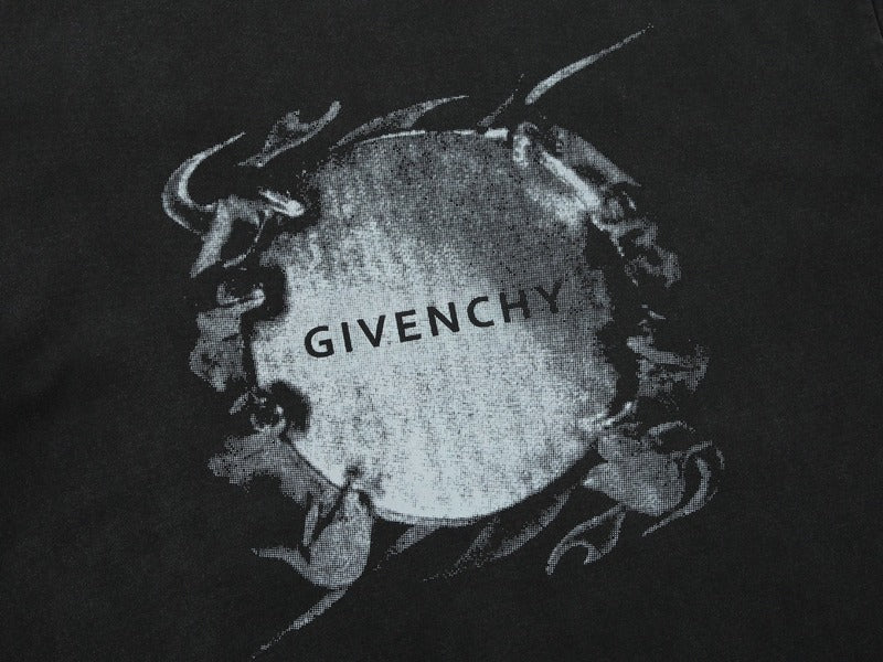 Full styled look of Givenchy luxury clothing with signature branding