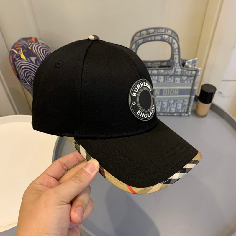 Full view of Burberry unisex cap
