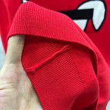 Close-up of Burberry designer clothing craftsmanship