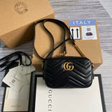 Front view of structured signature women's handbag – women's statement bag