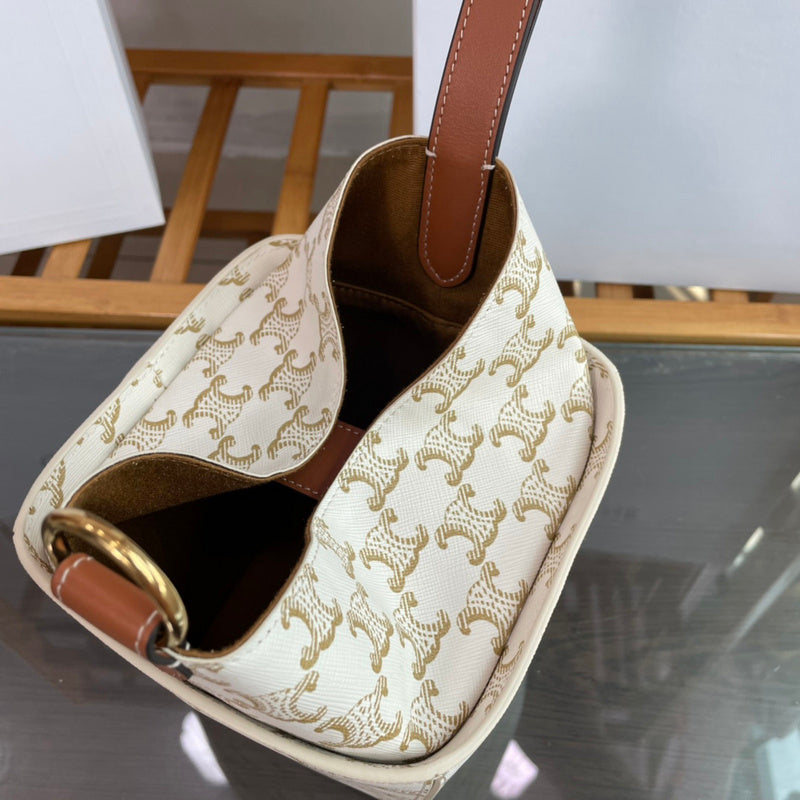 Back view of modern classic women's handbag – women's premium purse