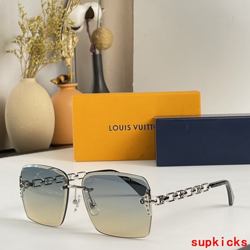 Full view of Louis Vuitton unisex sunglasses