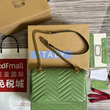 Side view of chic structured handbag