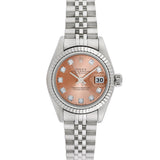 Side view of Rolex women's watch