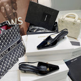 Saint Laurent luxury shoes detail view — premium authentic designer style