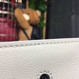 Sleek Premium PU Leather Handbag - Signature Hardware Accents | Women's Premium Handbag #924 - interior view (image 6) of designer-inspired handbag