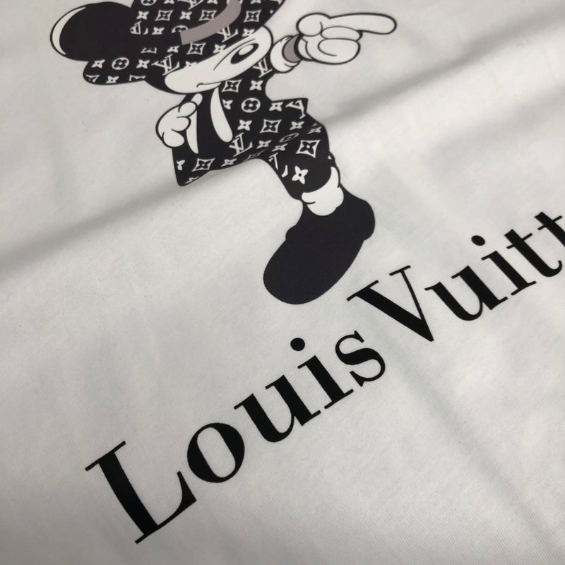 Front view of Louis Vuitton cotton t-shirt with streetwear-inspired cut