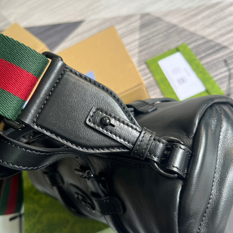 Close-up detail of sleek signature women's handbag – women's everyday handbag