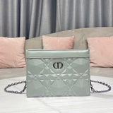 Close-up detail of modern sleek women's handbag – women's designer-style accessory