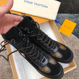 Louis Vuitton luxury shoes close-up — premium authentic designer style