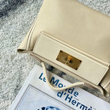 Close-up detail of elegant bag design