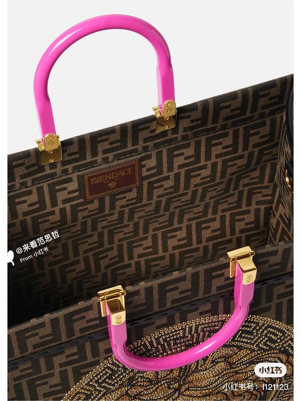 Ziva's Charm handbag – angled view (35cm*17cm*31cm)
