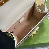 Side profile of polished refined women's handbag – women's luxury accessory
