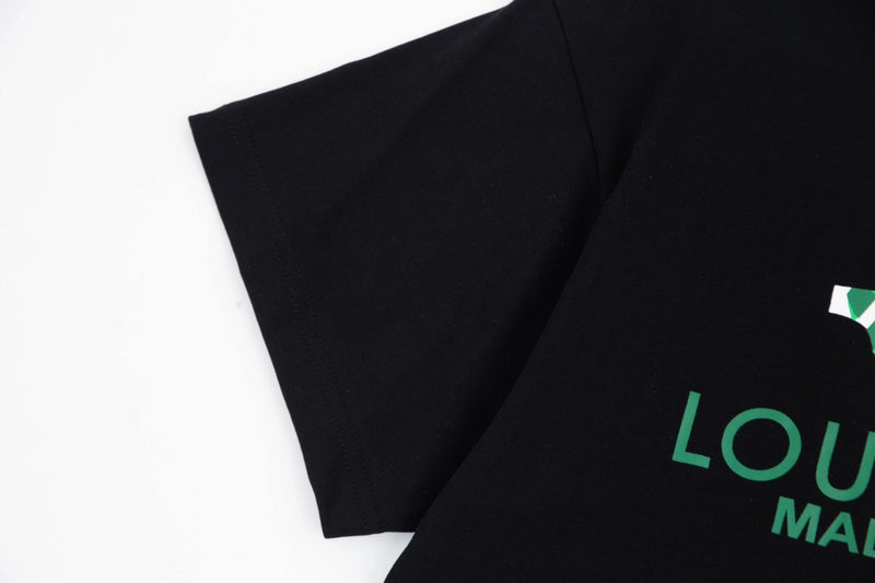 Back view of Louis Vuitton cotton t-shirt with contemporary cut