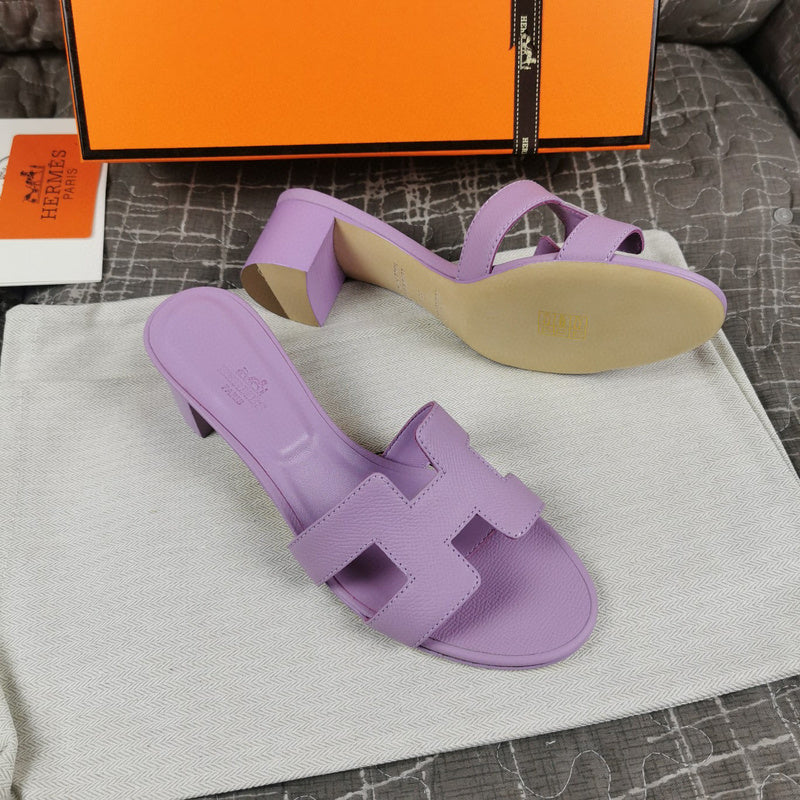 Hermes sandals Style 007 - front view, luxury comfort fit (alternate angle)