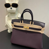  Timeless crossbody bag carried on shoulder