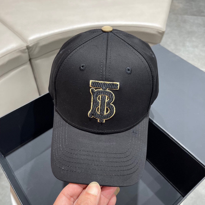 Front view of Burberry unisex cap