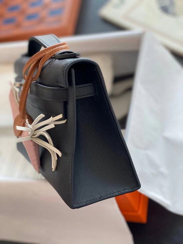 Interior view of elegant premium bag