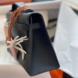 Interior view of elegant premium bag