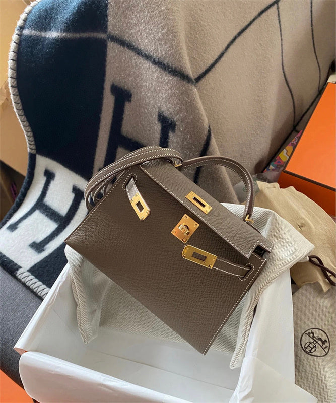 Tailored bag shown from front angle