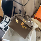 Tailored bag shown from front angle