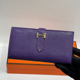Side view of effortless structured handbag