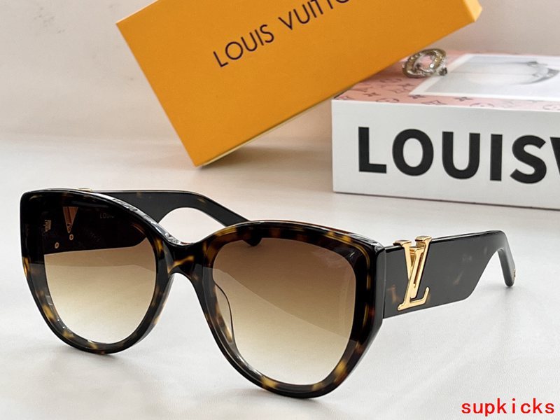 Full view of Louis Vuitton unisex sunglasses