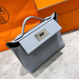 Close-up detail of sleek bag design