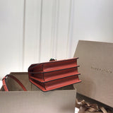 Chic Vegan Leather Handbag - Modern Structured Build | Women's Statement Accessory #1758 - alternate angle view (image 8) of designer-inspired handbag
