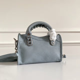 Zivas Charm Modern Minimalist Look Statement Handbag (Everyday Luxury Essential) – Back View