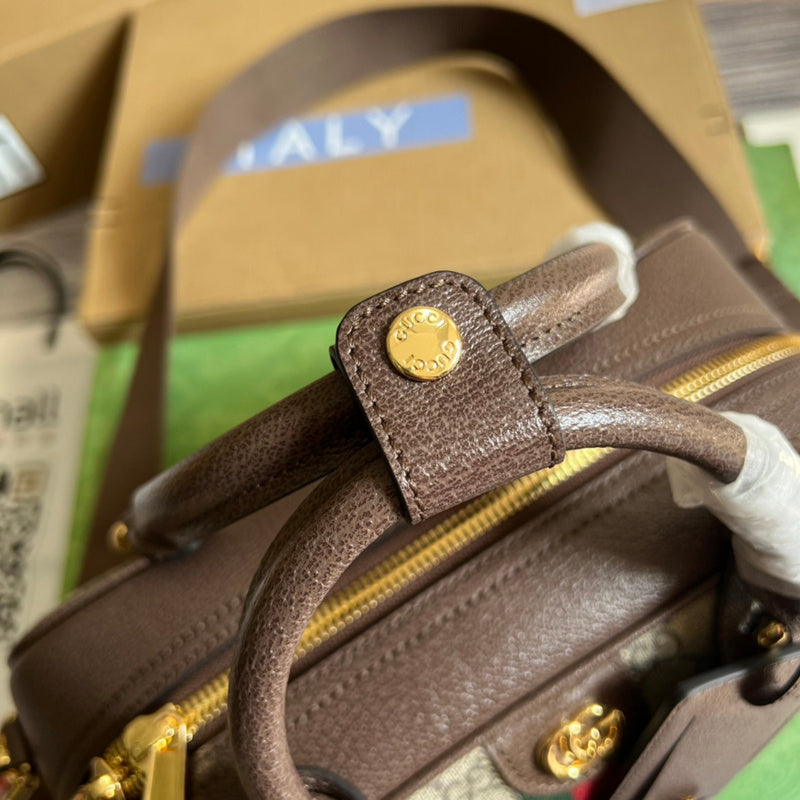 Interior view of polished premium bag