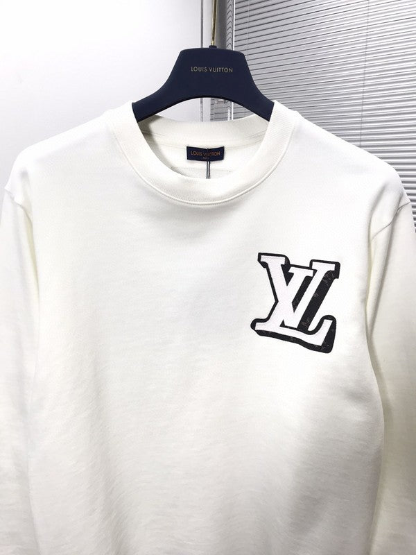 Back view of Louis Vuitton luxury clothing with streetwear-inspired cut